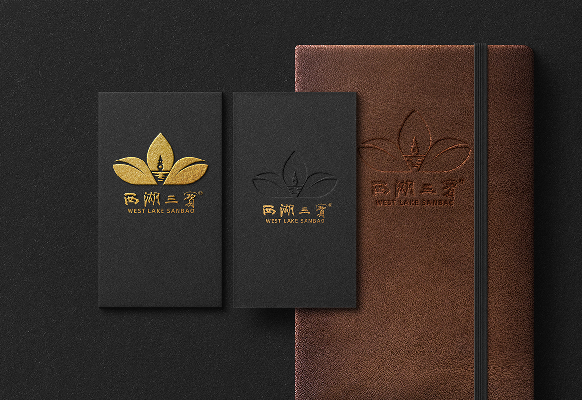 杭州西湖三��茶�~品牌�酥�logo�O�|品牌vi�O�公司